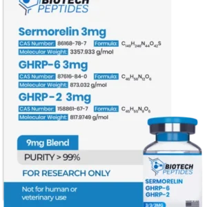 Sermorelin & GHRP-6 & GHRP-2 Blend